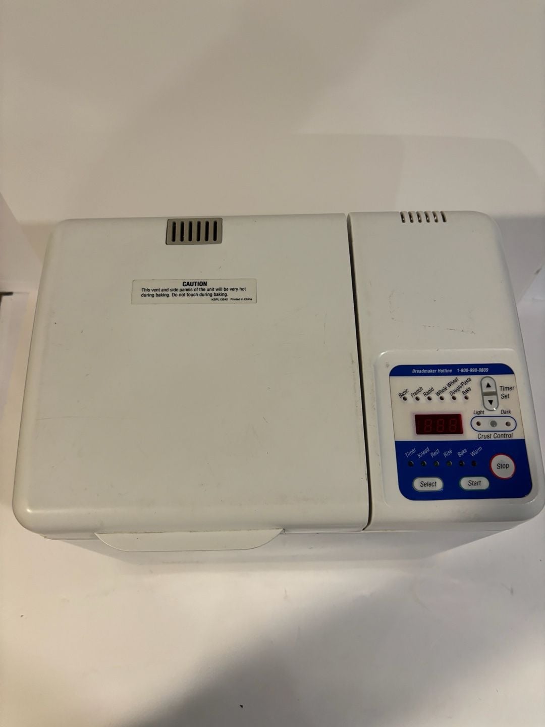 Regal Automatic Breadmaker Bread Machine Model K6751 with Guide & Cookbook 2