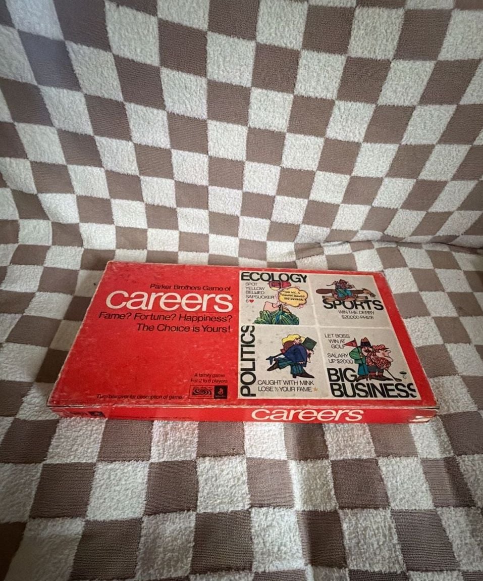 Vintage 1971 Careers Board Game by Parker Brothers 1