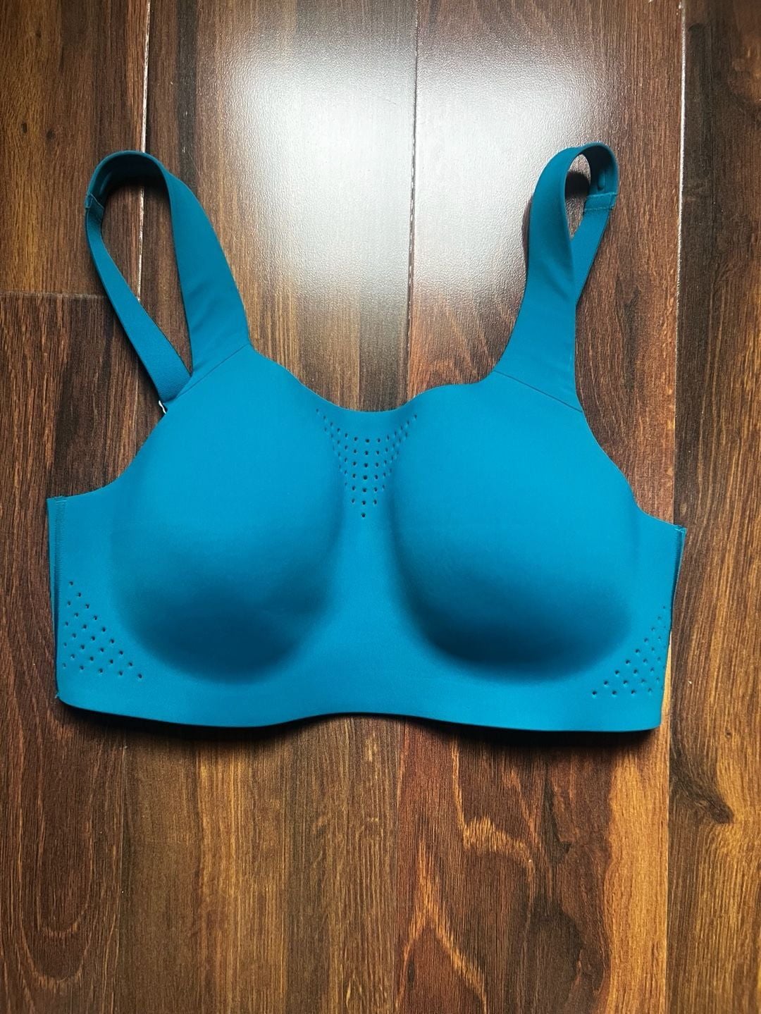 Victoria’s Secret VSX Featherweight Max Wireless High Impact Sports Bra 36C Teal 5