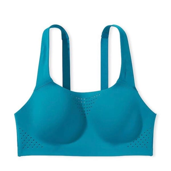 Victoria’s Secret VSX Featherweight Max Wireless High Impact Sports Bra 36C Teal