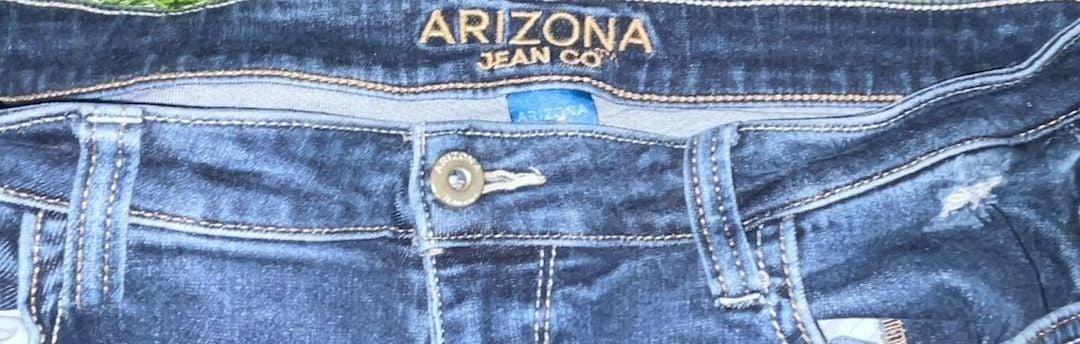 Arizona Jean Co. Women's Blue Denim Skinny Jeans 3