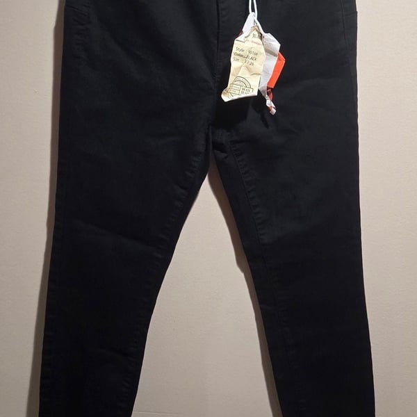 Women's Wax Jean Black Skinny Jeans Style 90168 Size 3 / 26 NWT