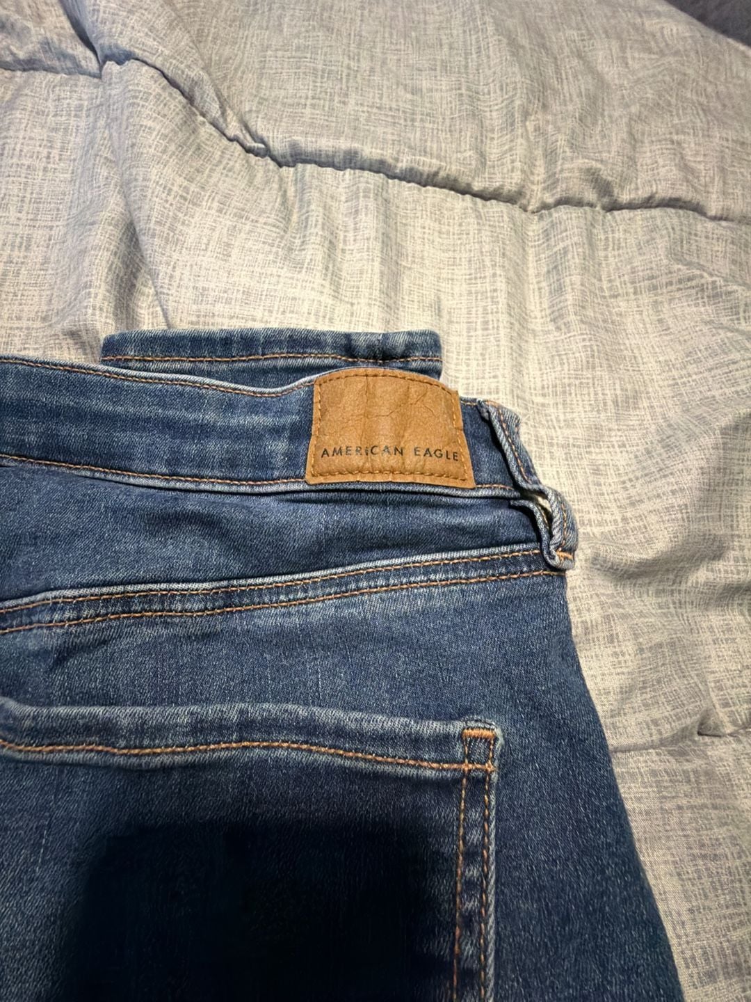 American Eagle Next Level Stretch Denim Jeans Size 14 Regular 2