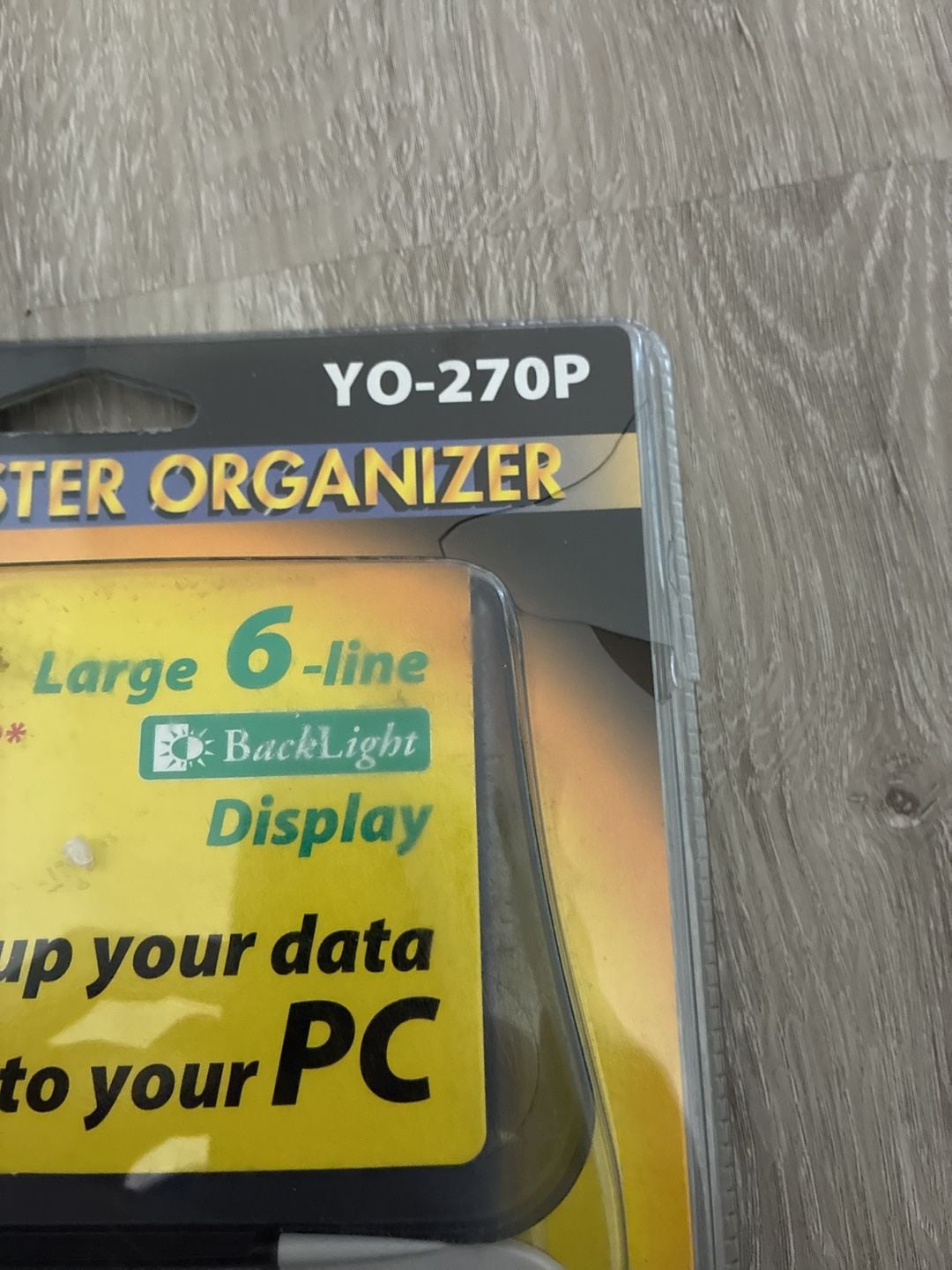 Sharp YO-270P Memo Master Organizer New Sealed in Package 2