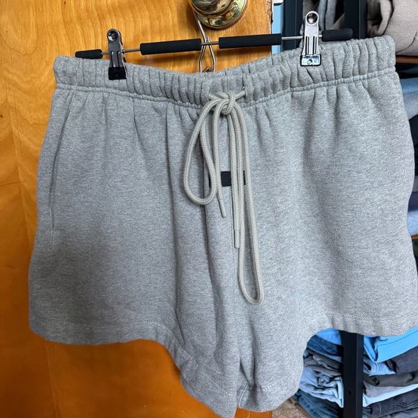 Fear of God Essentials Grey Heather Lounge Sweat Shorts