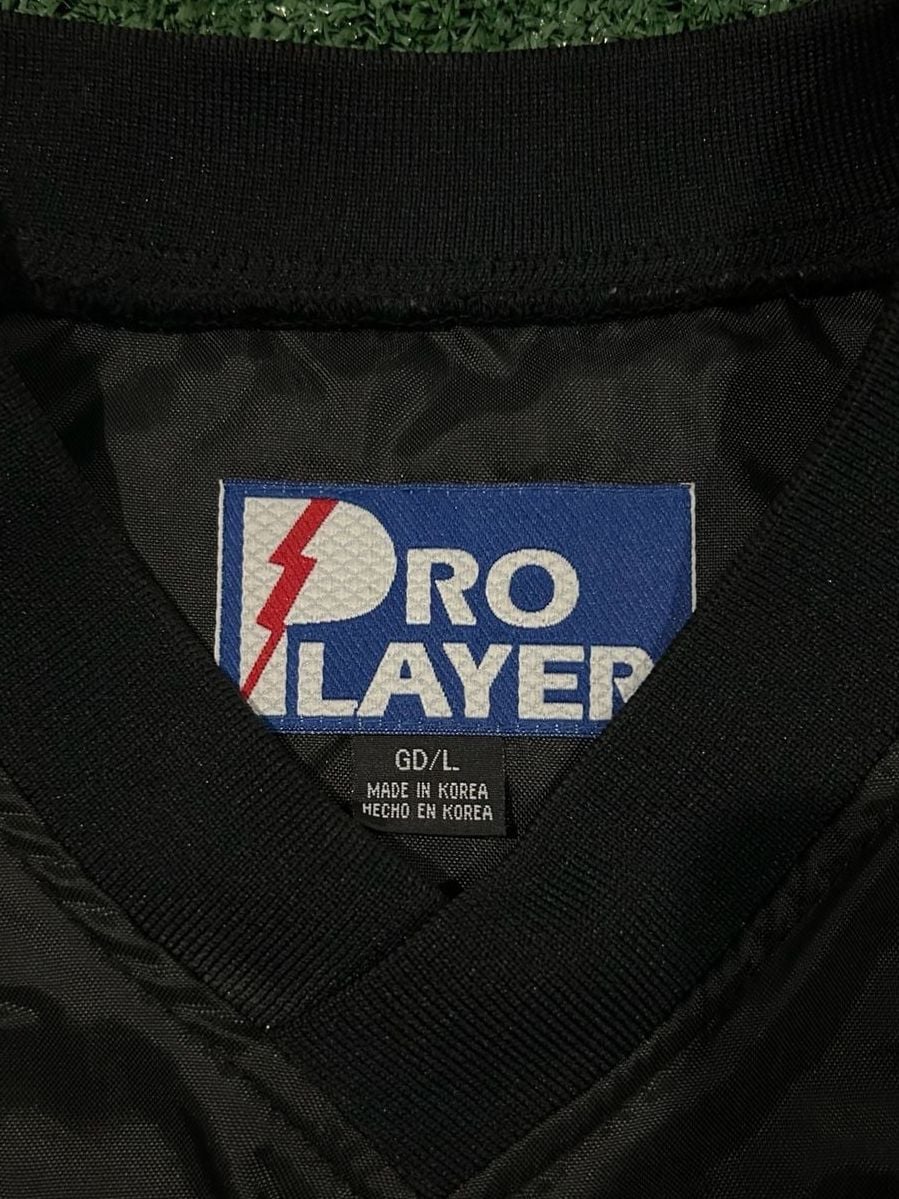 Pro Layer Chicago Bulls 1996 Eastern Conference Champions V-Neck Windbreaker Jacket - Mens Size L 4