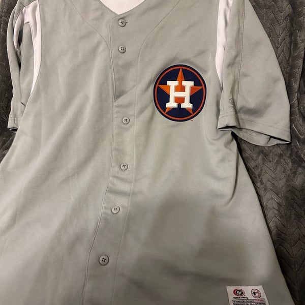 True Fan Jersey Mens XL Houston Astros Baseball MLB