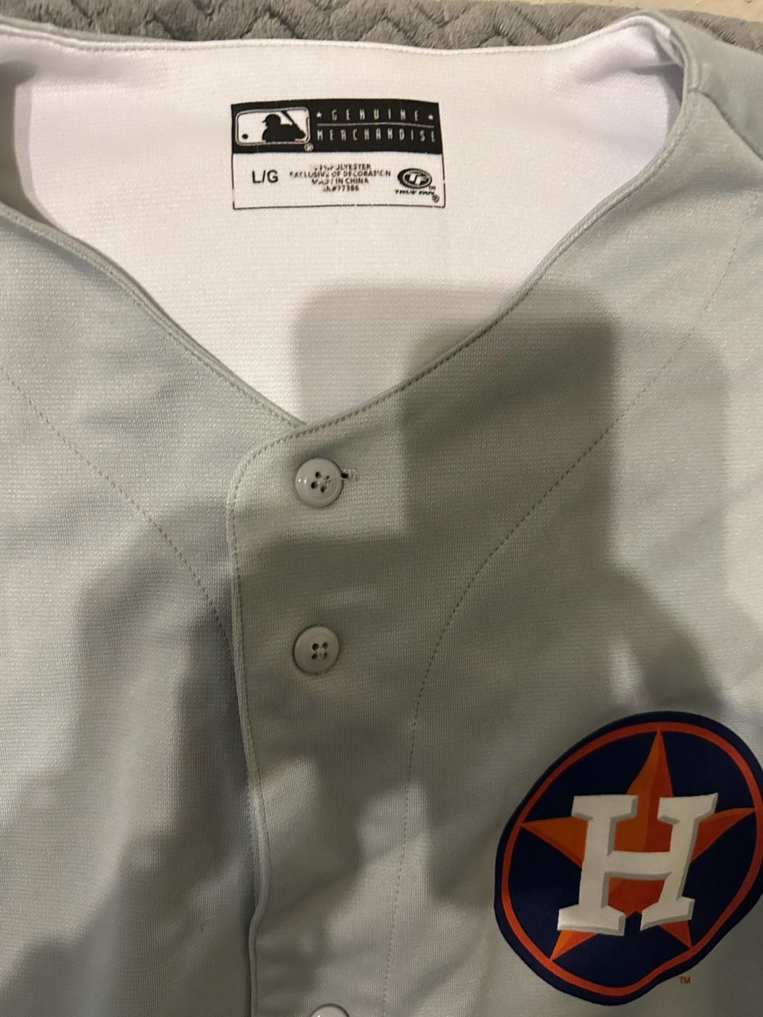 True Fan Jersey Mens XL Houston Astros Baseball MLB 4