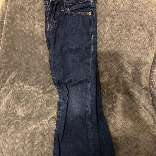 Gap Kids 7 90's Original Straight Dark Wash Denim Jeans