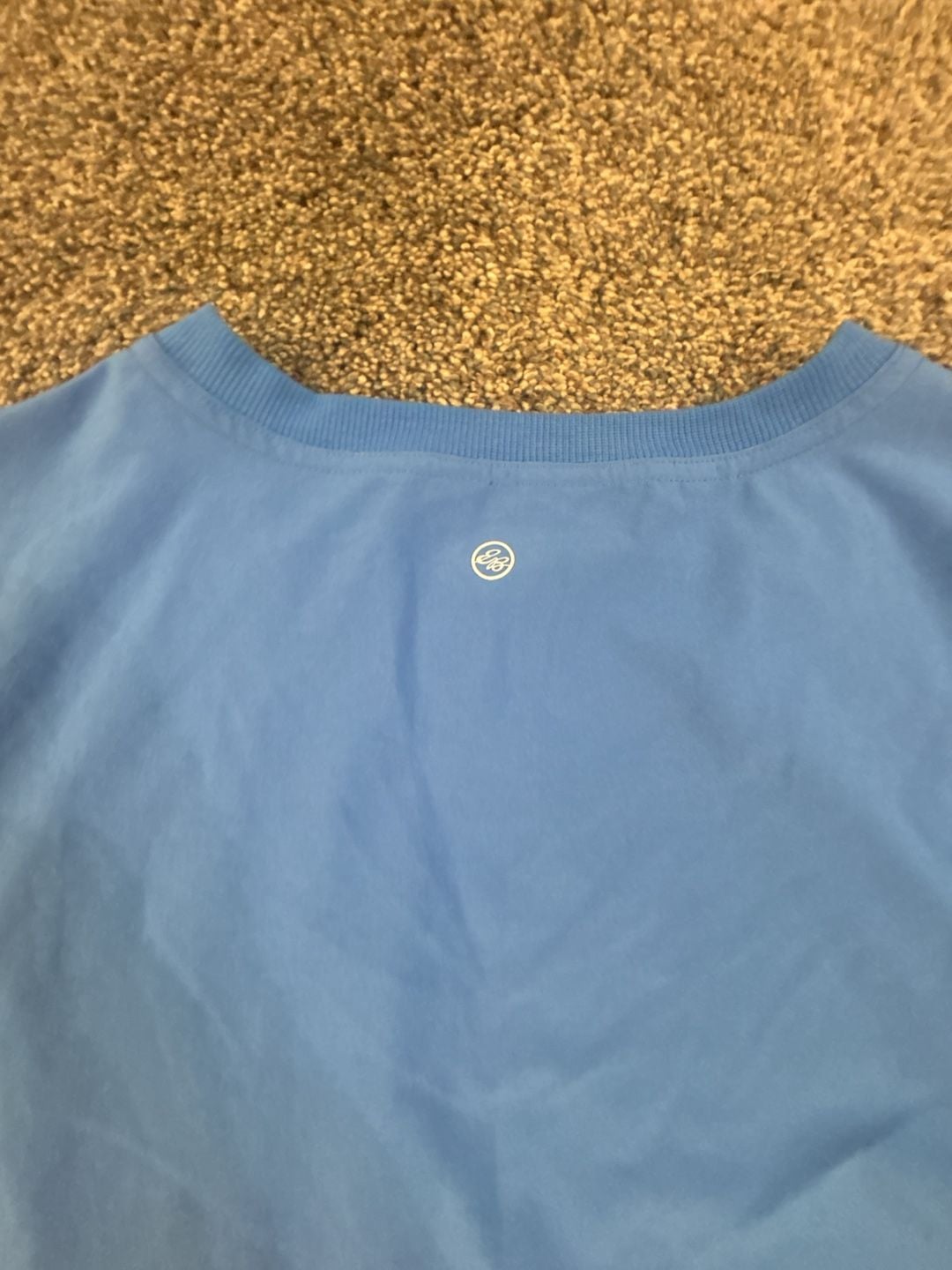 Eddie Bauer Women's Departure Short Sleeve Pocket Tee Blue Medium 10