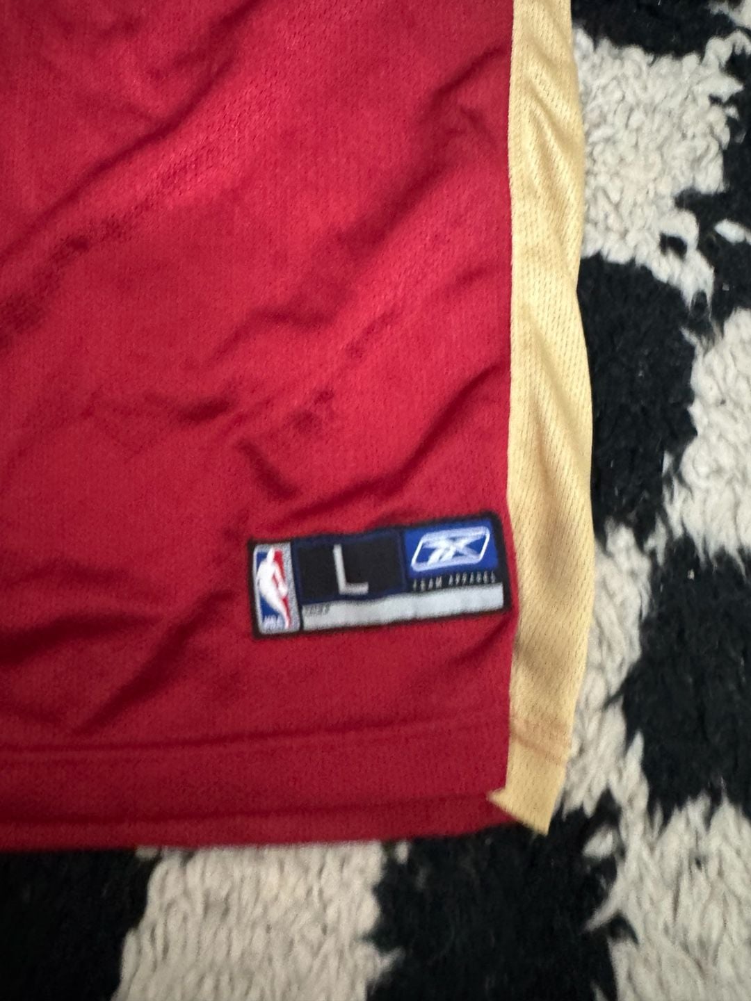 Vintage Reebok LeBron James 23 Cleveland Cavaliers NBA Basketball Jersey Youth Large 3