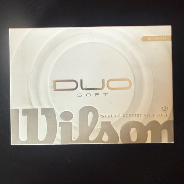 Wilson Duo Soft White Golf Balls 12-Pack