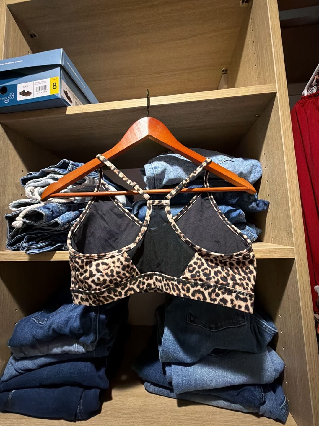 Zyia Active Leopard Brilliant Mesh Sports Bra 3