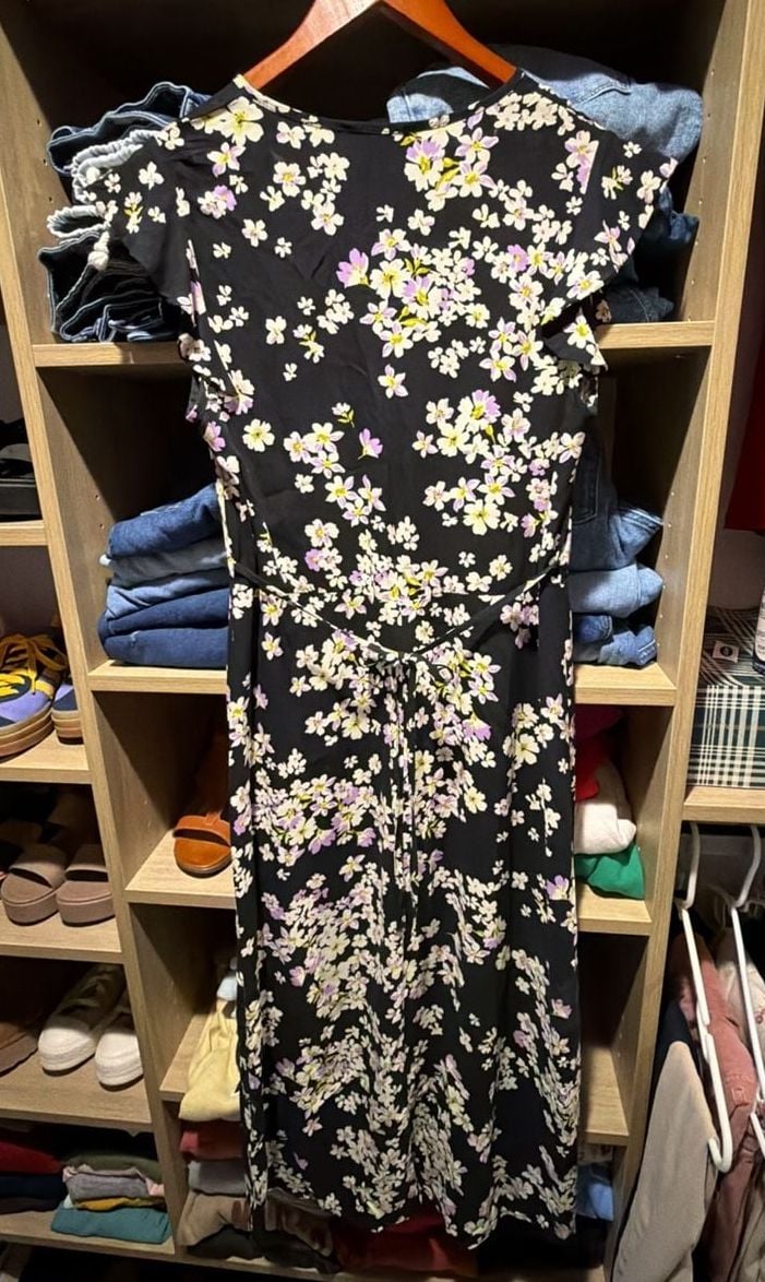 Nobody's Child Alexa Mid-Length Floral Flutter Sleeve Dress 4