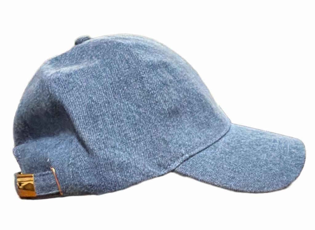 Ann Taylor Denim Baseball Cap Hat 2