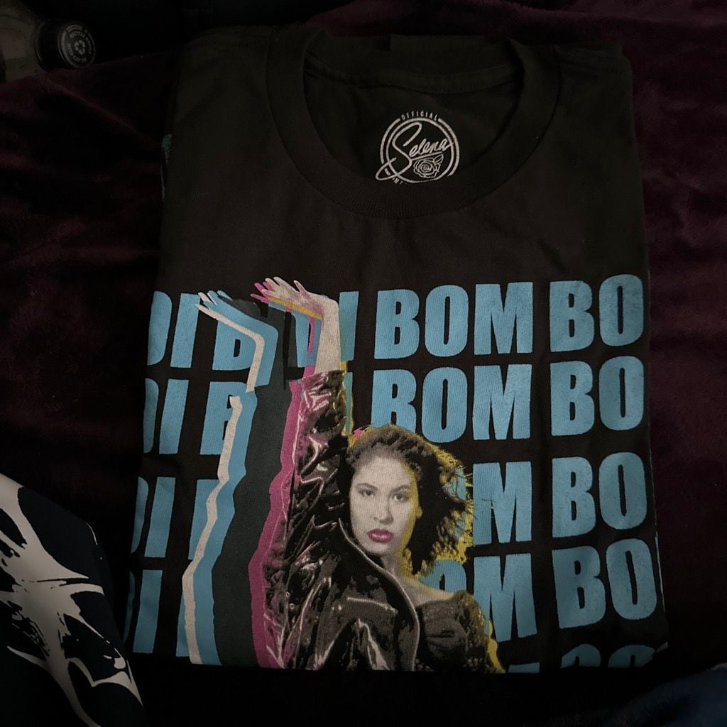 Selena Official Merchandise Bidi Bidi Bom Bom Black T-Shirt Size Large 2