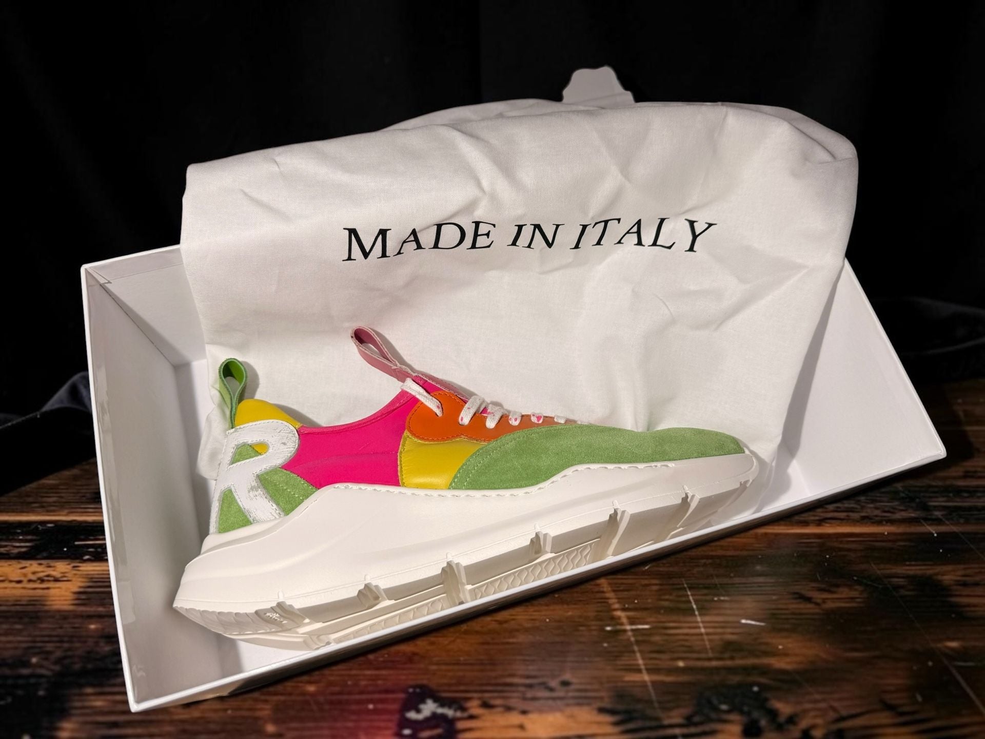 RIDDICK Array Effect GRN Italian Sneakers • Women’s 9 • $619 Retail 7