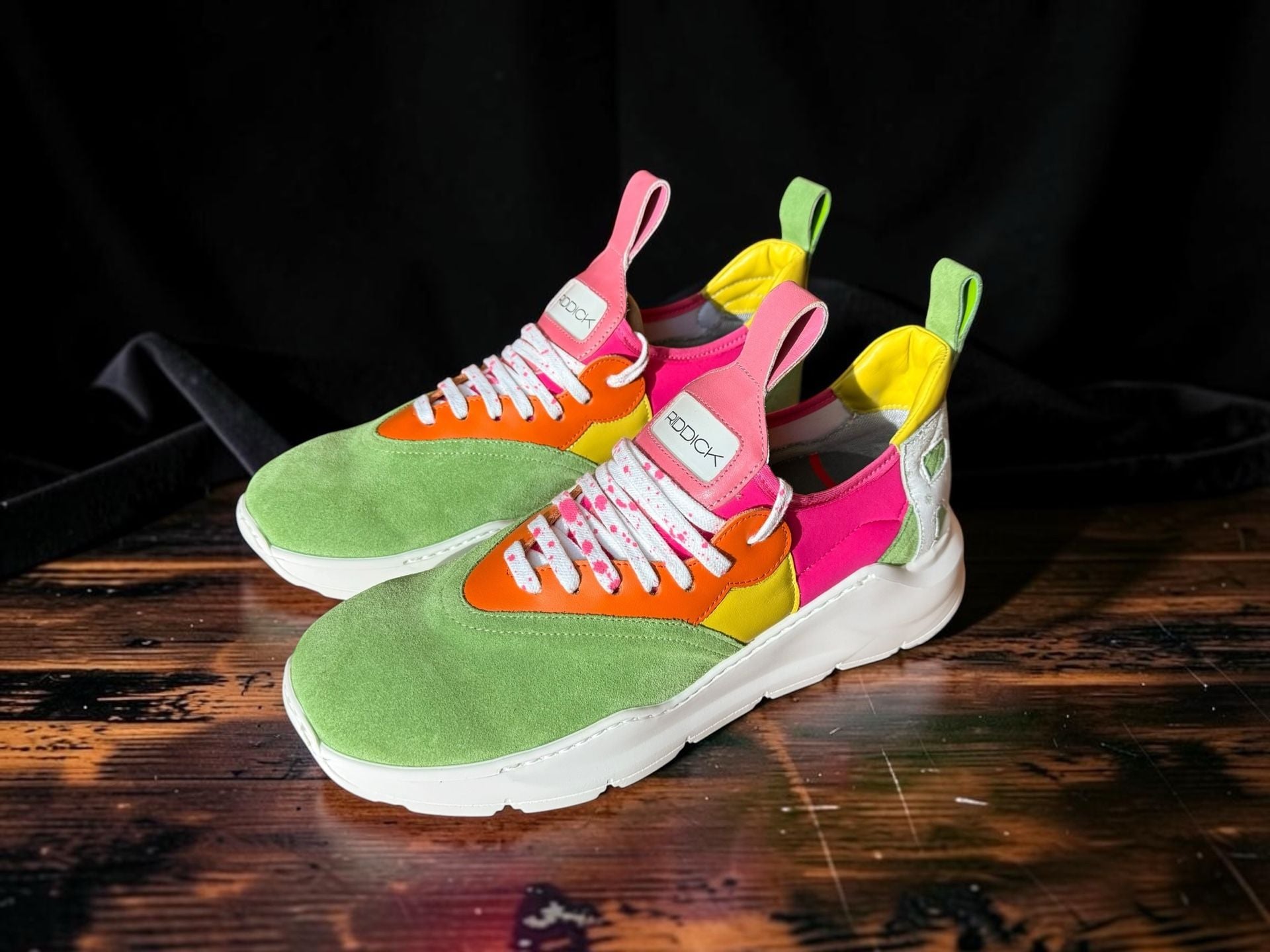 RIDDICK Array Effect GRN Italian Sneakers • Women’s 9 • $619 Retail 12