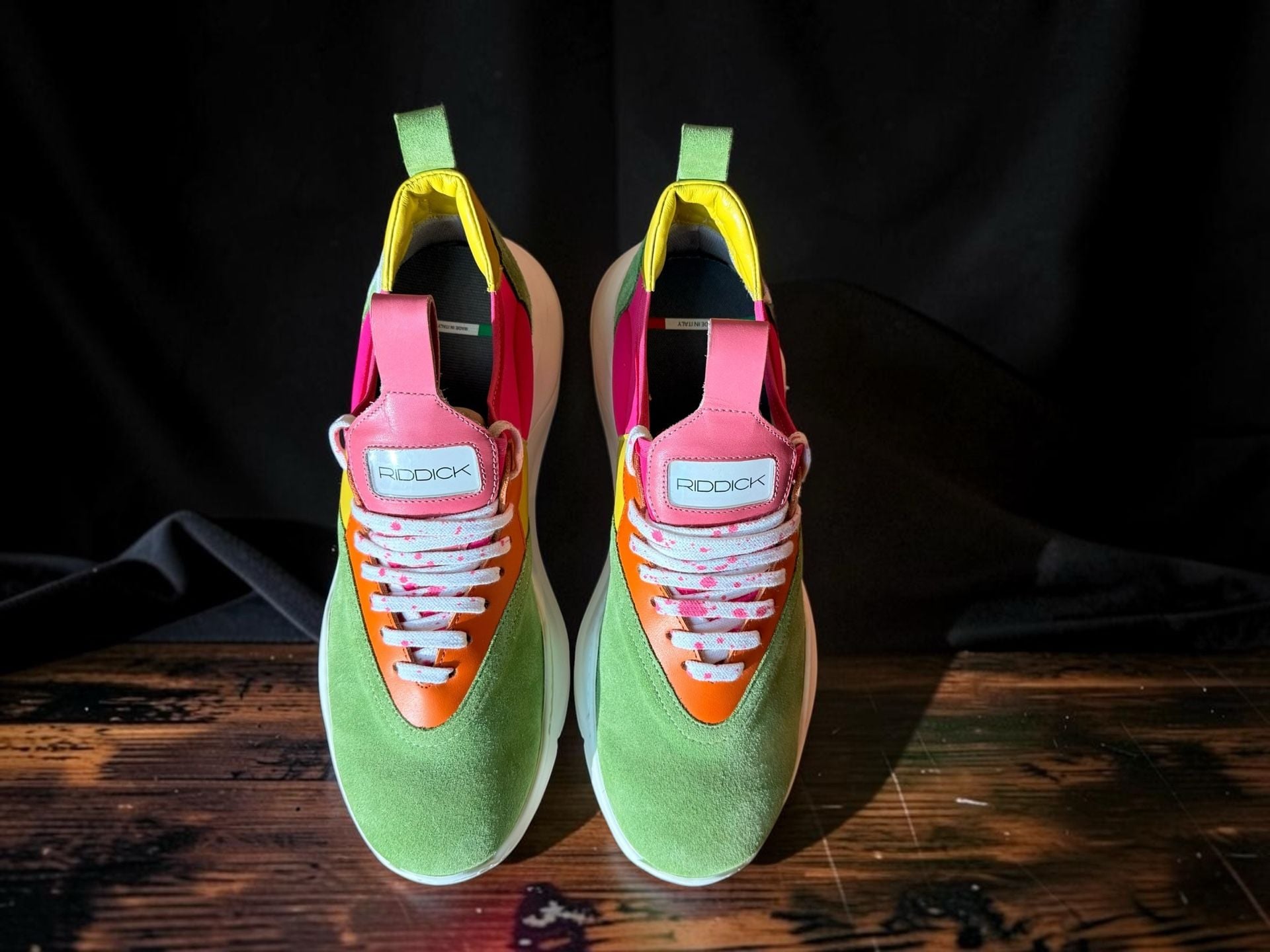 RIDDICK Array Effect GRN Italian Sneakers • Women’s 9 • $619 Retail 15
