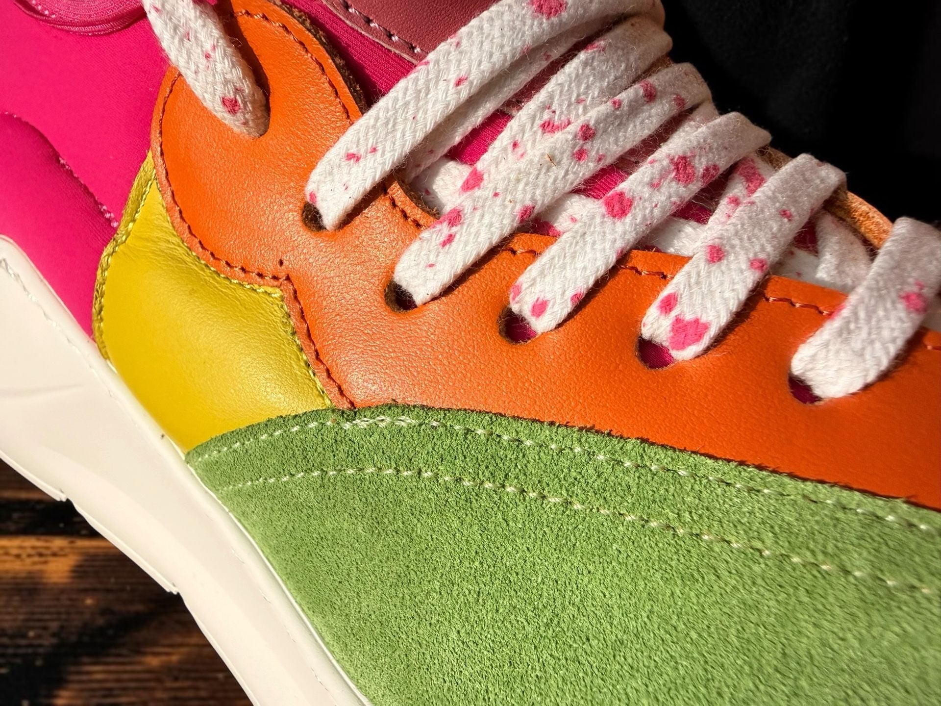 RIDDICK Array Effect GRN Italian Sneakers • Women’s 9 • $619 Retail 18