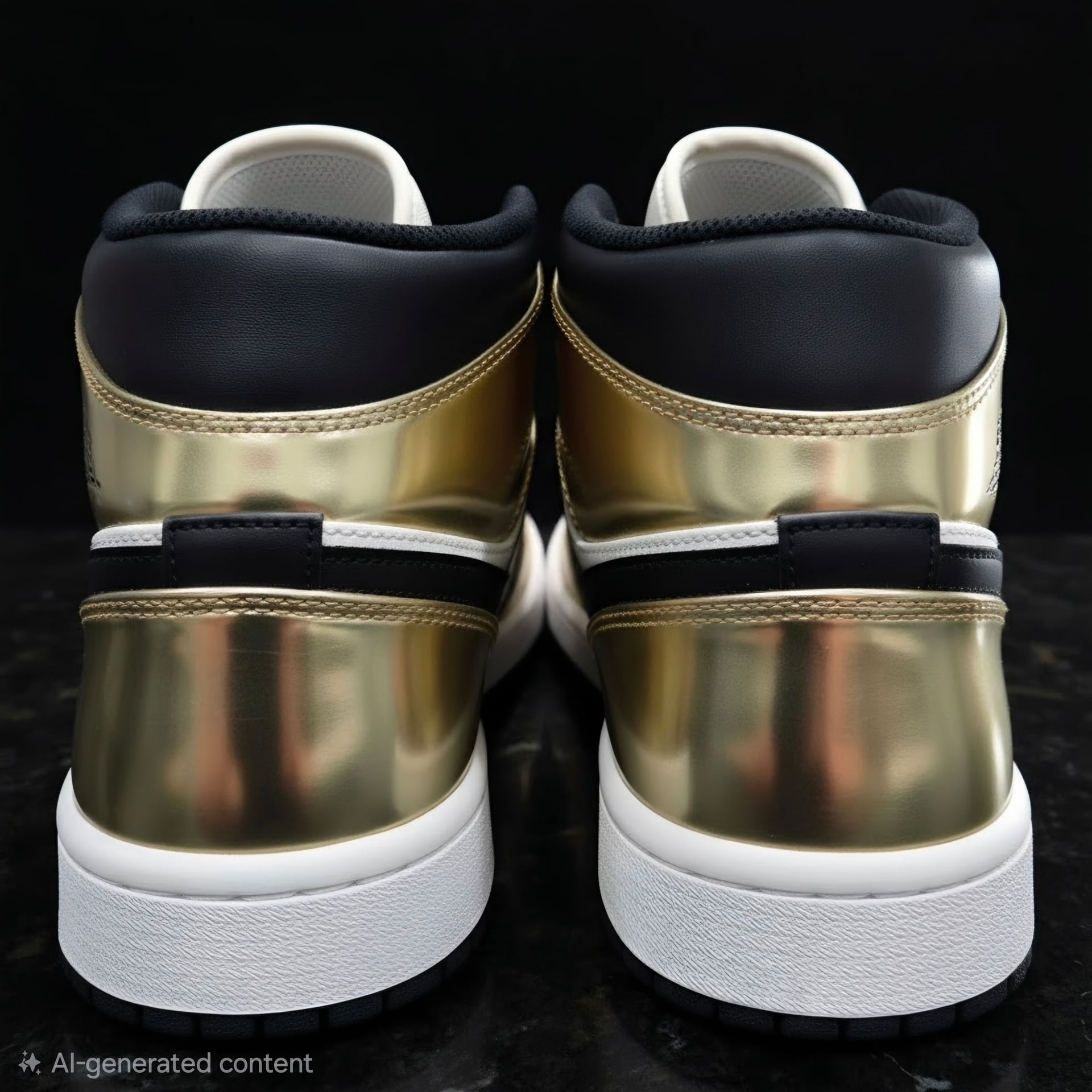The Iconic Air Jordan 1 'Metallic Gold' Sneakers.

*$461 regular price at walmart (see pic) 7