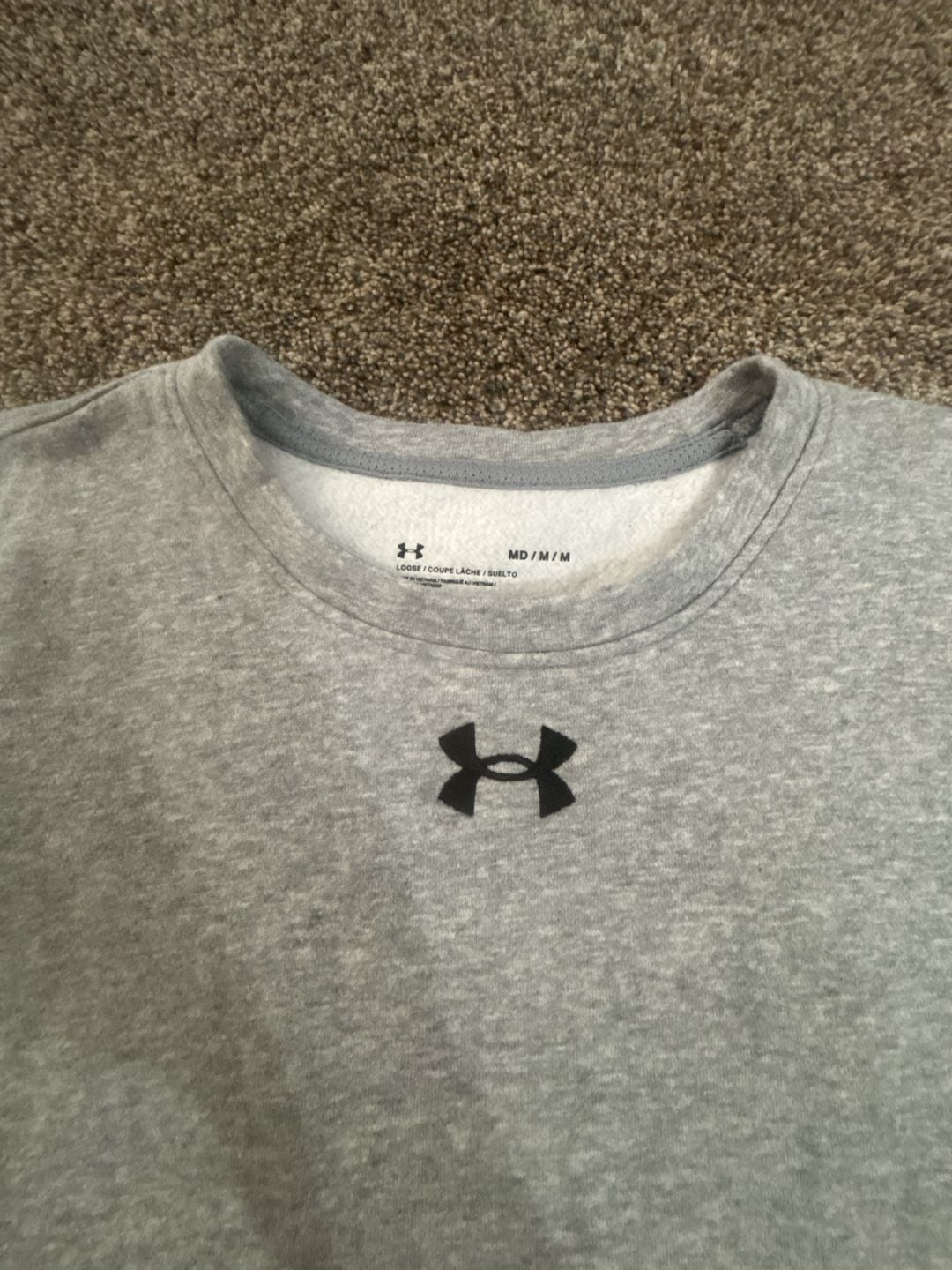 Under Armour 1302159- Men's Fleece Crewneck Sweatshirt, 4