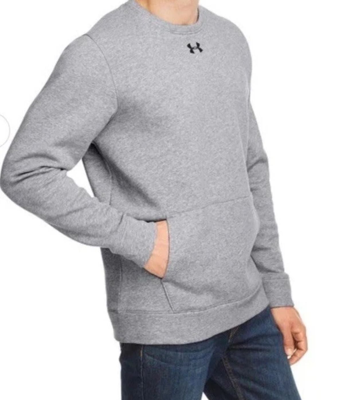 Under Armour 1302159- Men's Fleece Crewneck Sweatshirt, 6