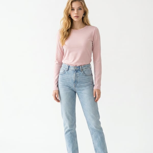 Very Soft Long Sleeve T-shirt - Pink