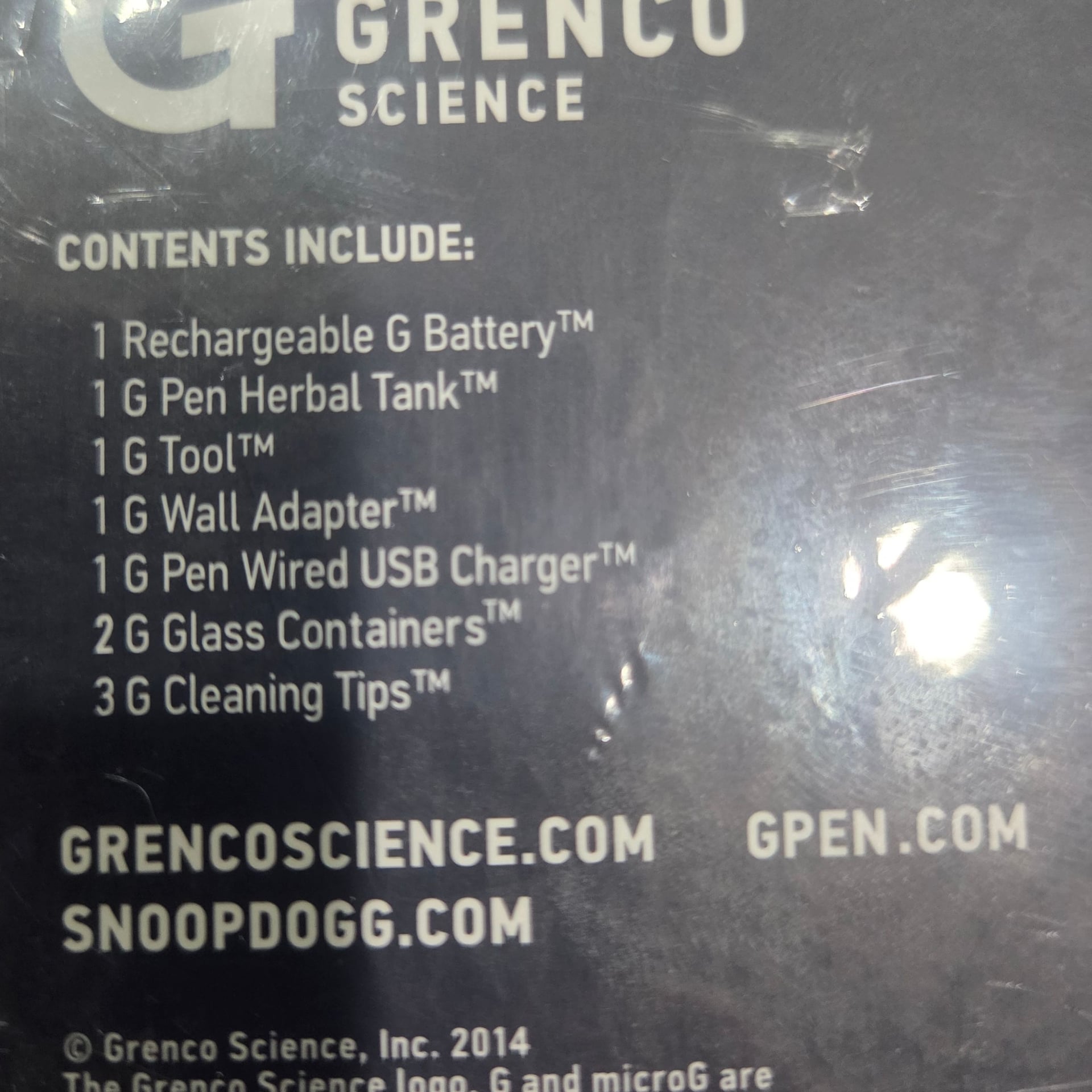Grenco Science Snoop Dogg G Pen Herbal Vaporizer in wrapping. 8