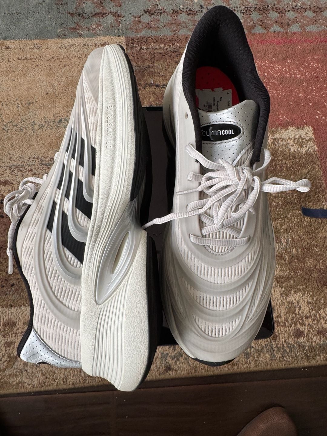 Adidas Climacool SPW Wonder White Black Sneakers 13 US 9