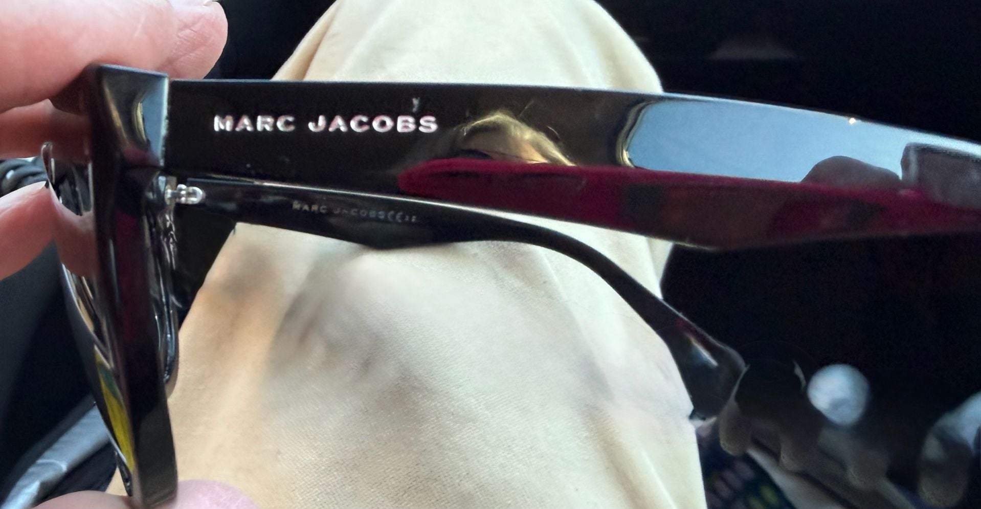 Marc Jacobs Black Sunglasses 2
