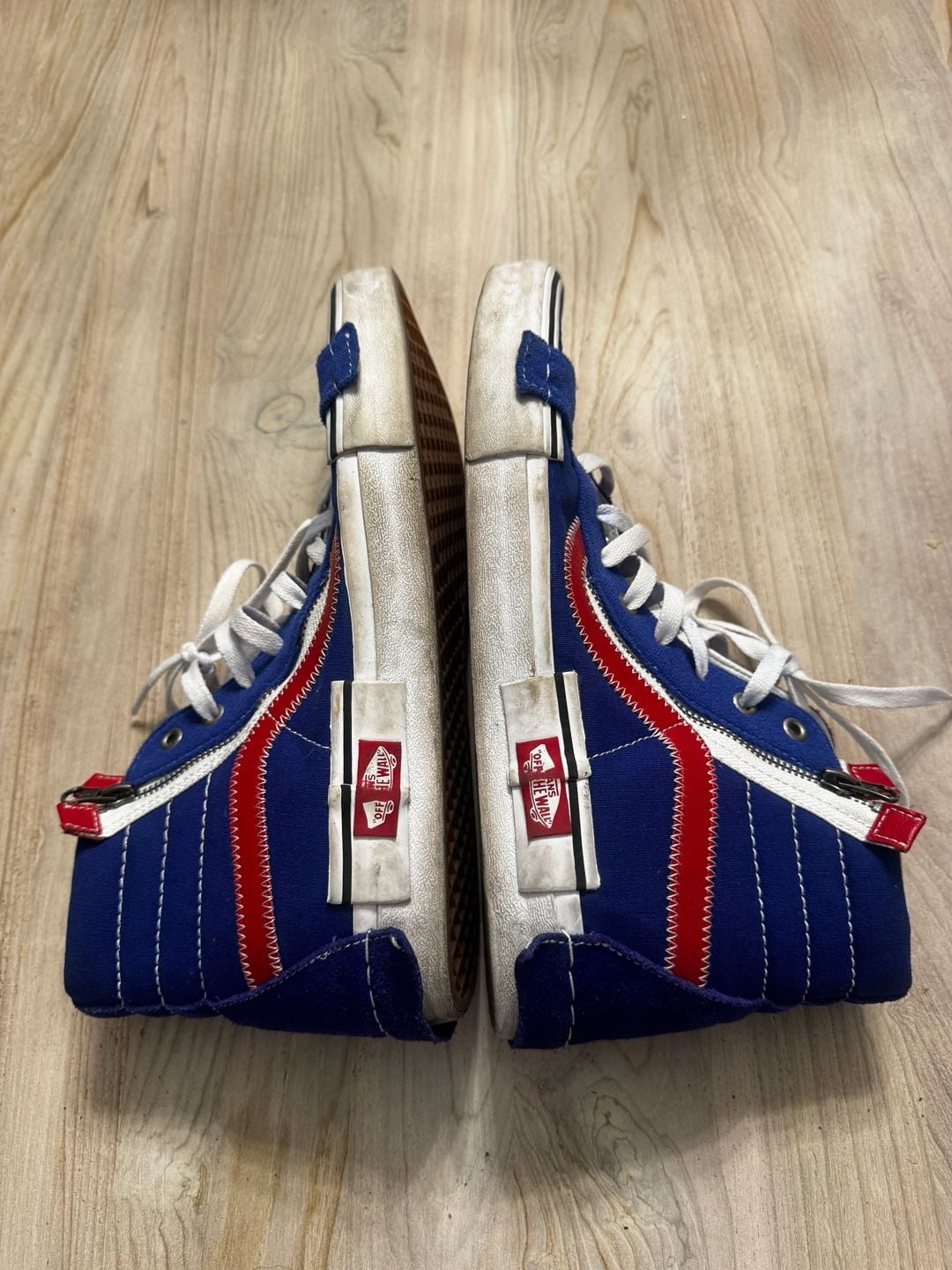 Vans Sk8-Hi Reissue CAP Surf The Web Blue Red White High Top Sneakers Shoes  Men’s 11.5 7