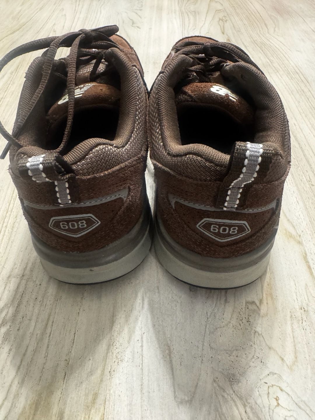 New Balance 608v5 Chocolate Brown Suede Training Shoes MX608UB5 7