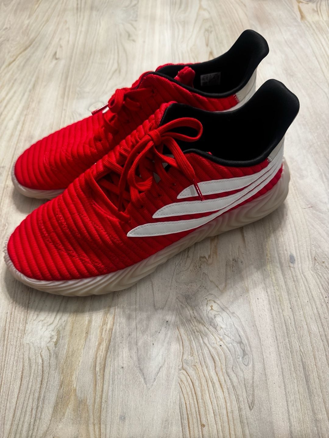 Adidas Sobakov Scarlet Red White Sneakers BD7572 4