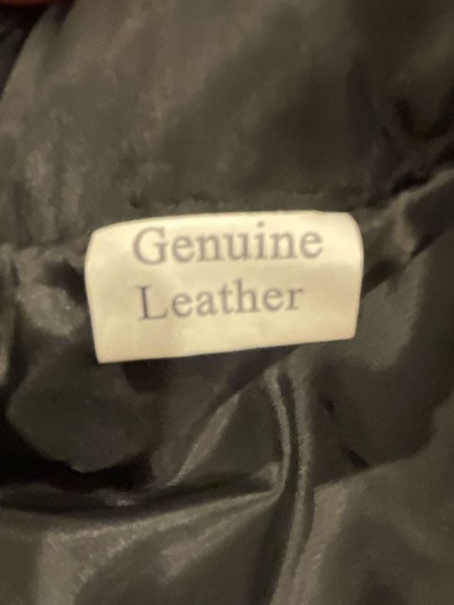 Navarre Leather Company Black Patchwork Genuine Leather Biker Vest 7