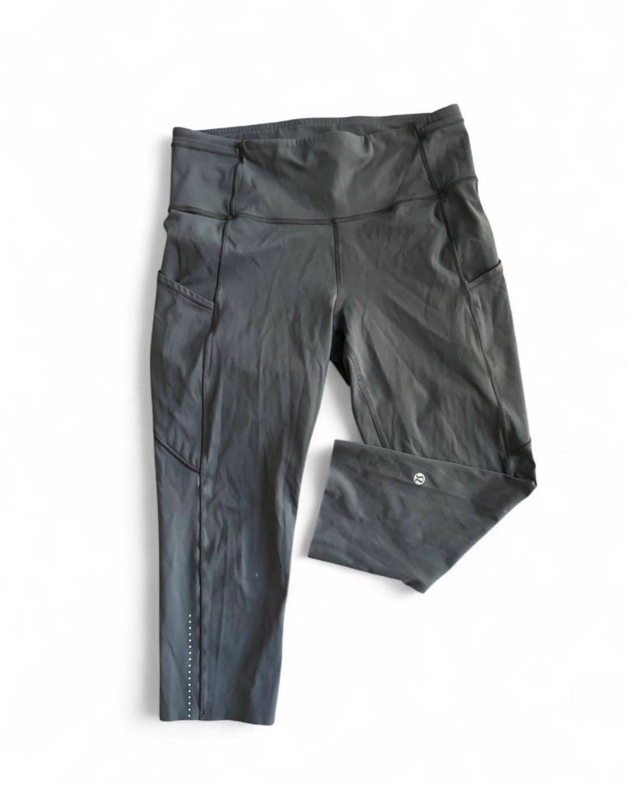 Lululemon Fast and Free High-Rise Crop 19" Nulux Athletic Leggings 2