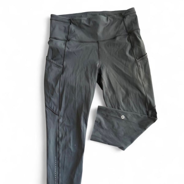 Lululemon Fast and Free High-Rise Crop 19" Nulux Athletic Leggings