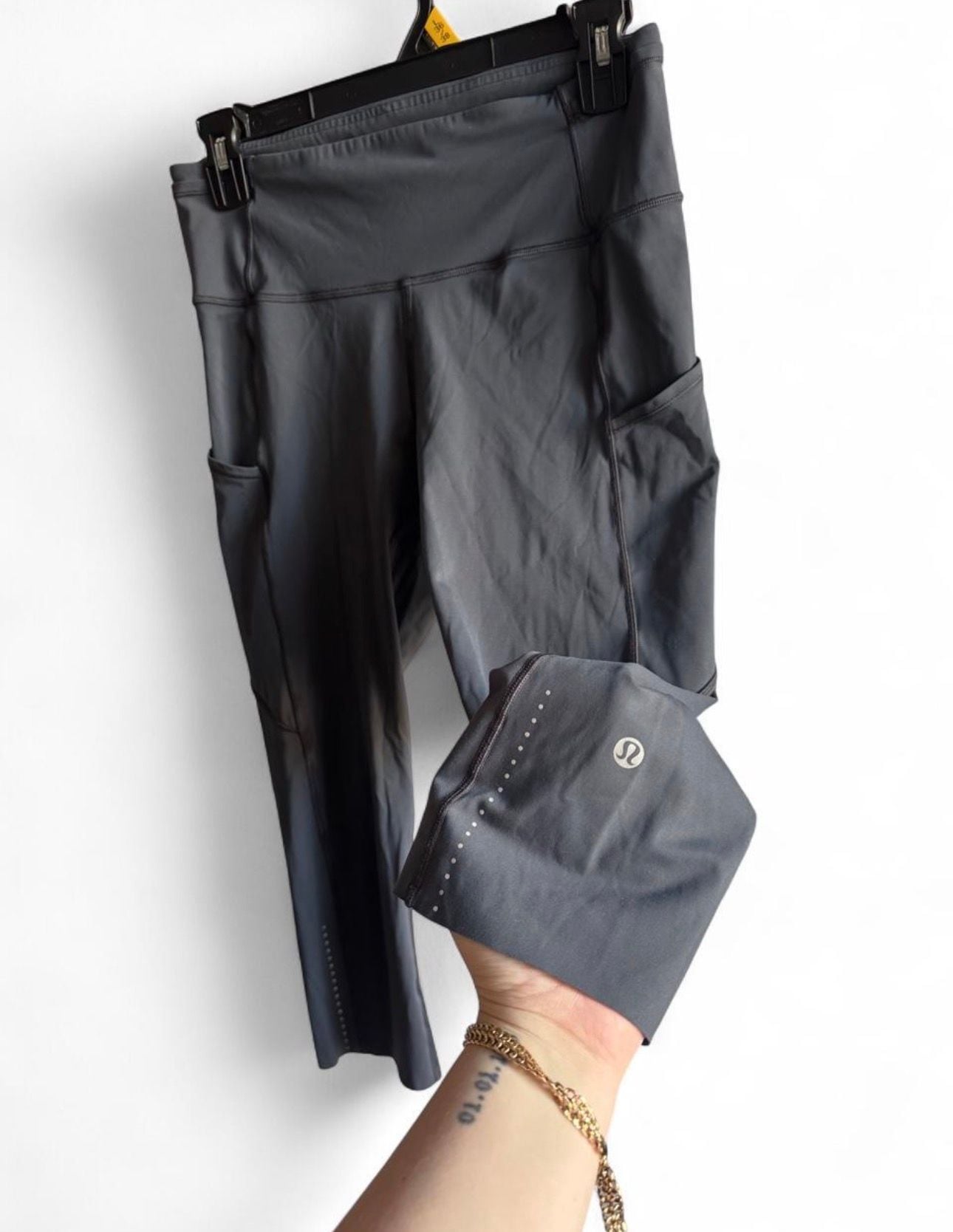 Lululemon Fast and Free High-Rise Crop 19" Nulux Athletic Leggings 3