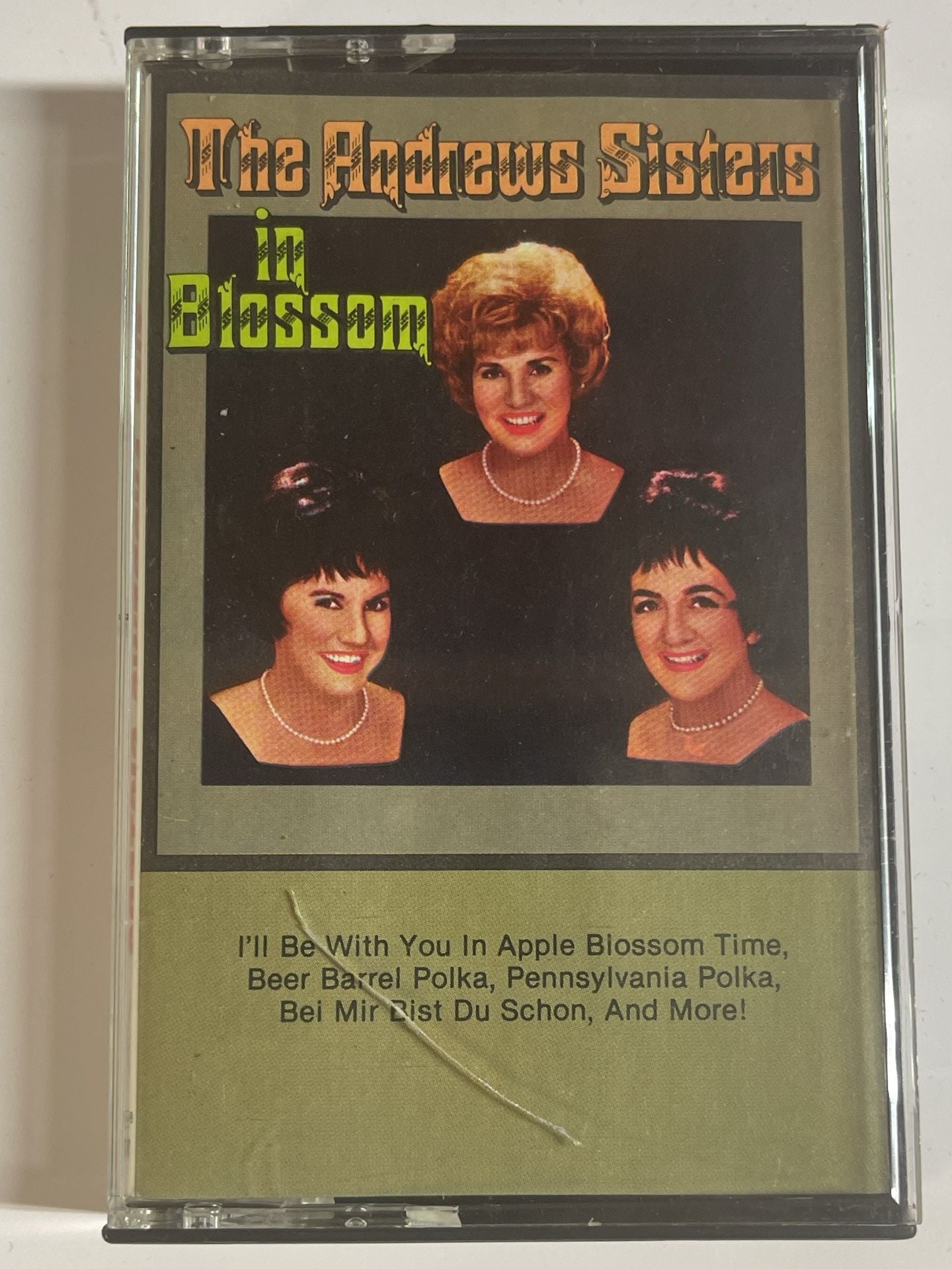 The Andrews Sisters In Blossom Cassette Tape CBS Special Products CBK 3007 1