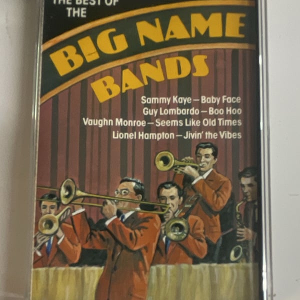 Various Artists - The Best of the Big Name Bands Cassette Tape RCA Camden