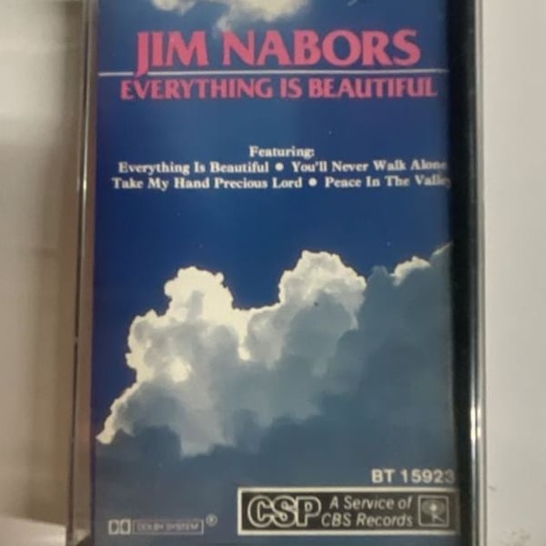 Jim Nabors - Everything Is Beautiful Cassette Tape CSP CBS Records
