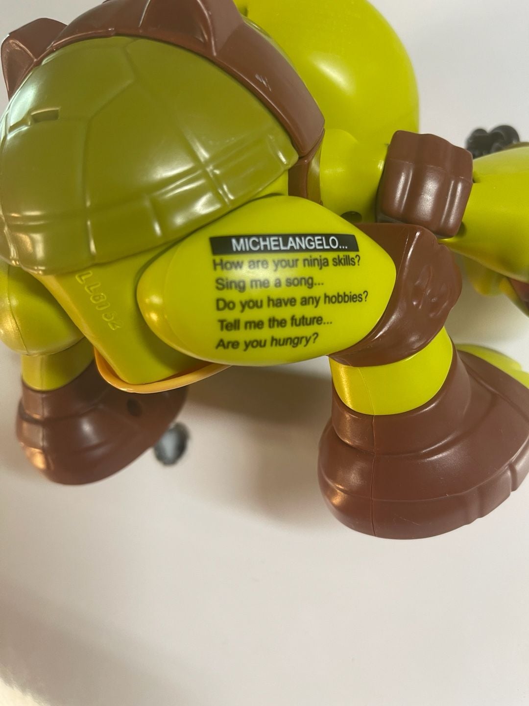 TMNT Talk to Me Mikey Michelangelo Interactive Toy 2016 Playmates 4