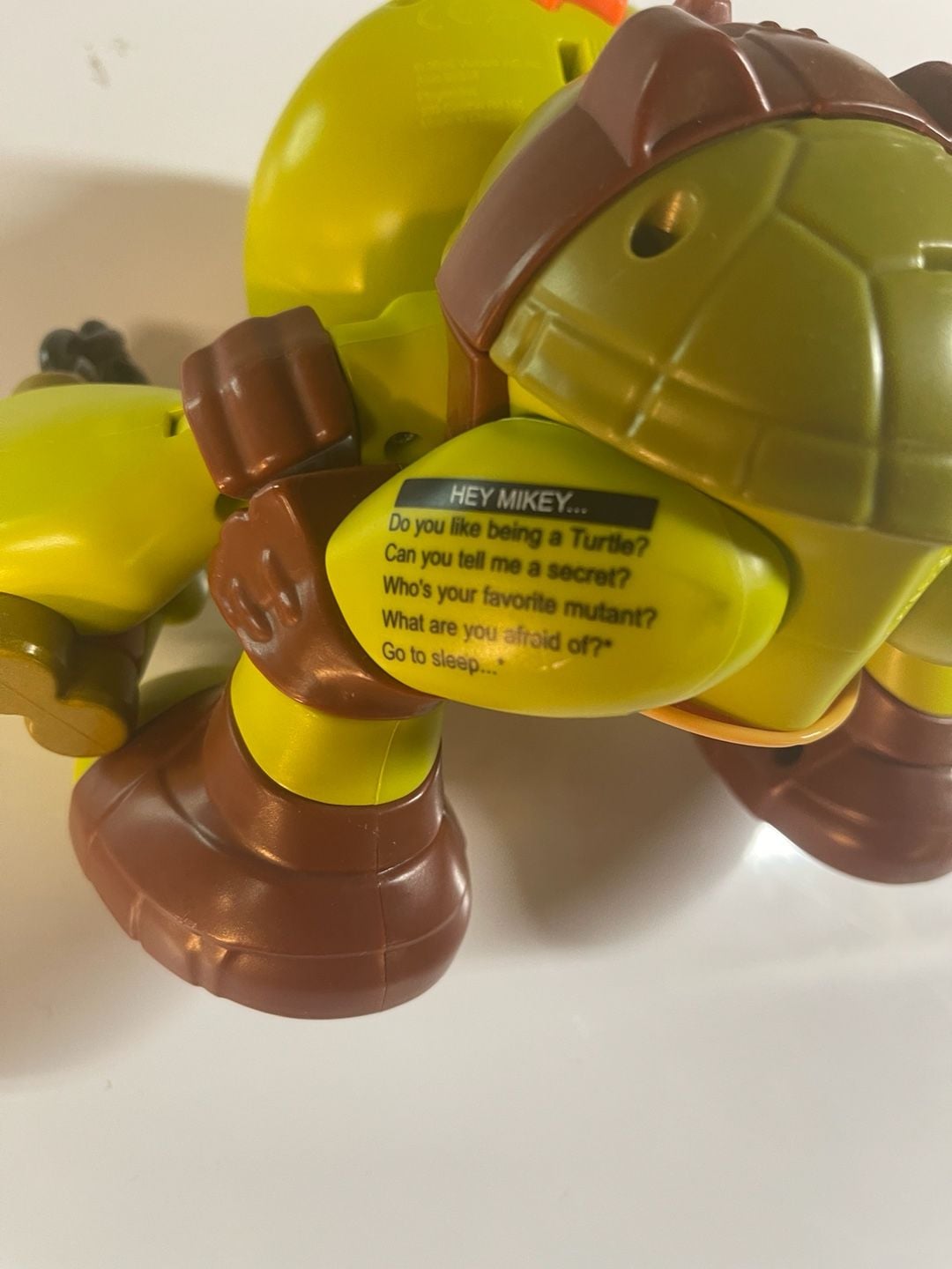 TMNT Talk to Me Mikey Michelangelo Interactive Toy 2016 Playmates 5