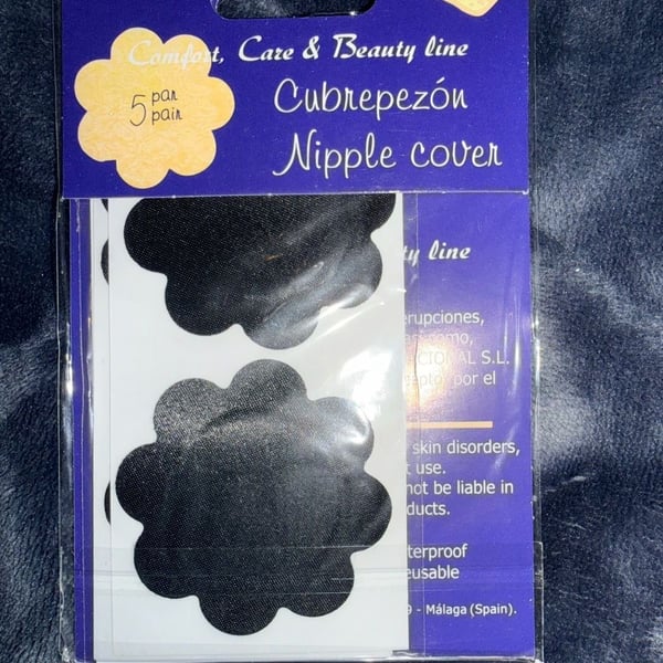 5 pack Comfort, Care & Beauty Line Reusable Nipple Cover Pasties