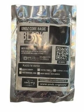 UNDZ Black and Turquoise Modal Boxer Briefs Medium New in Package 2