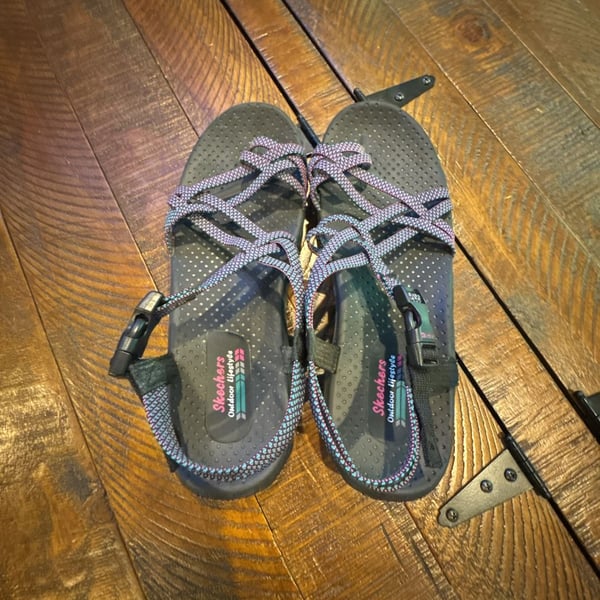 Skechers Outdoor Lifestyle Reggae Sport Sandals Black Multi