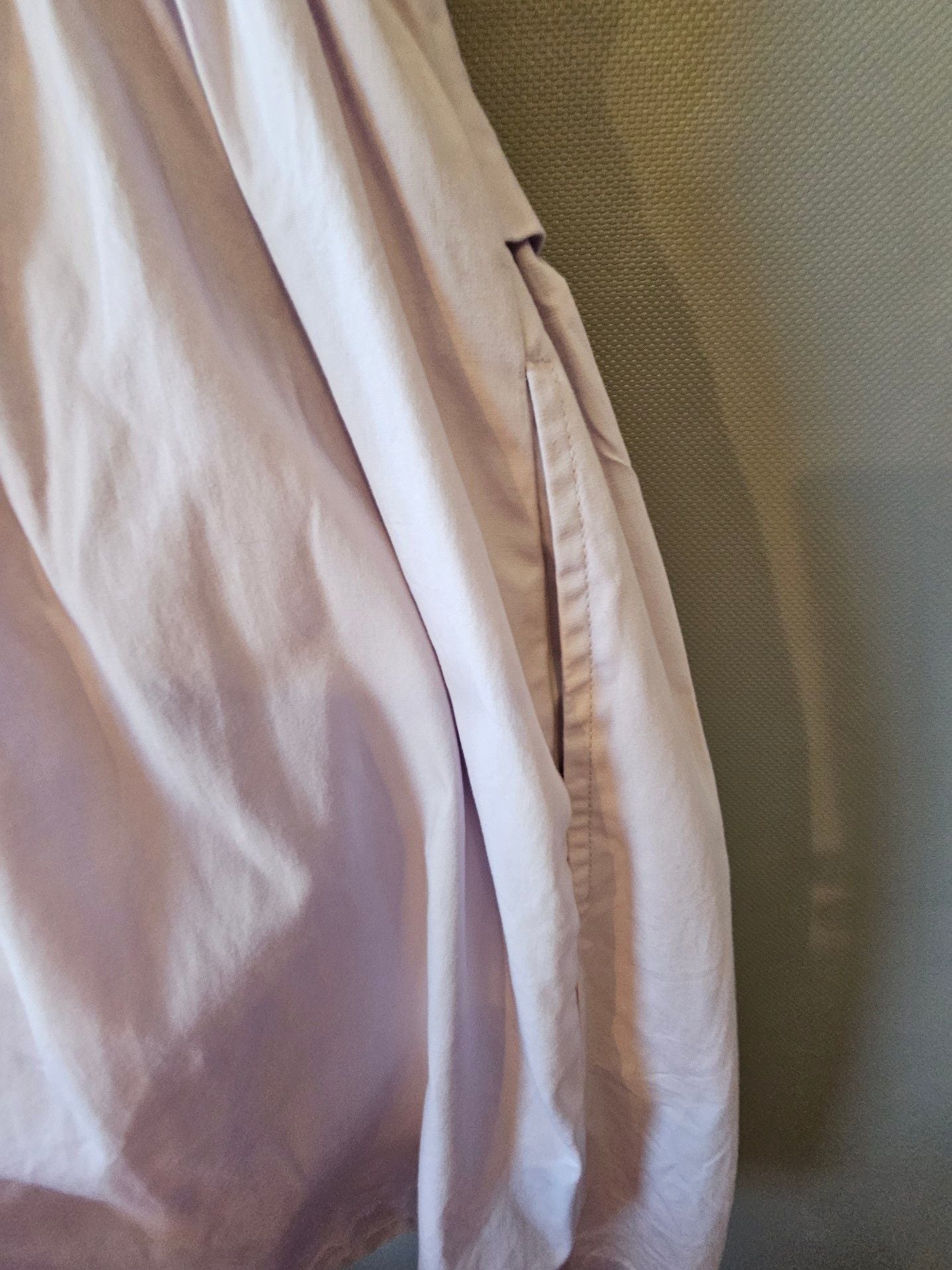 Anthropologie Porridge V-Neck Bow-Front Mini Dress Light Purple Size M 8