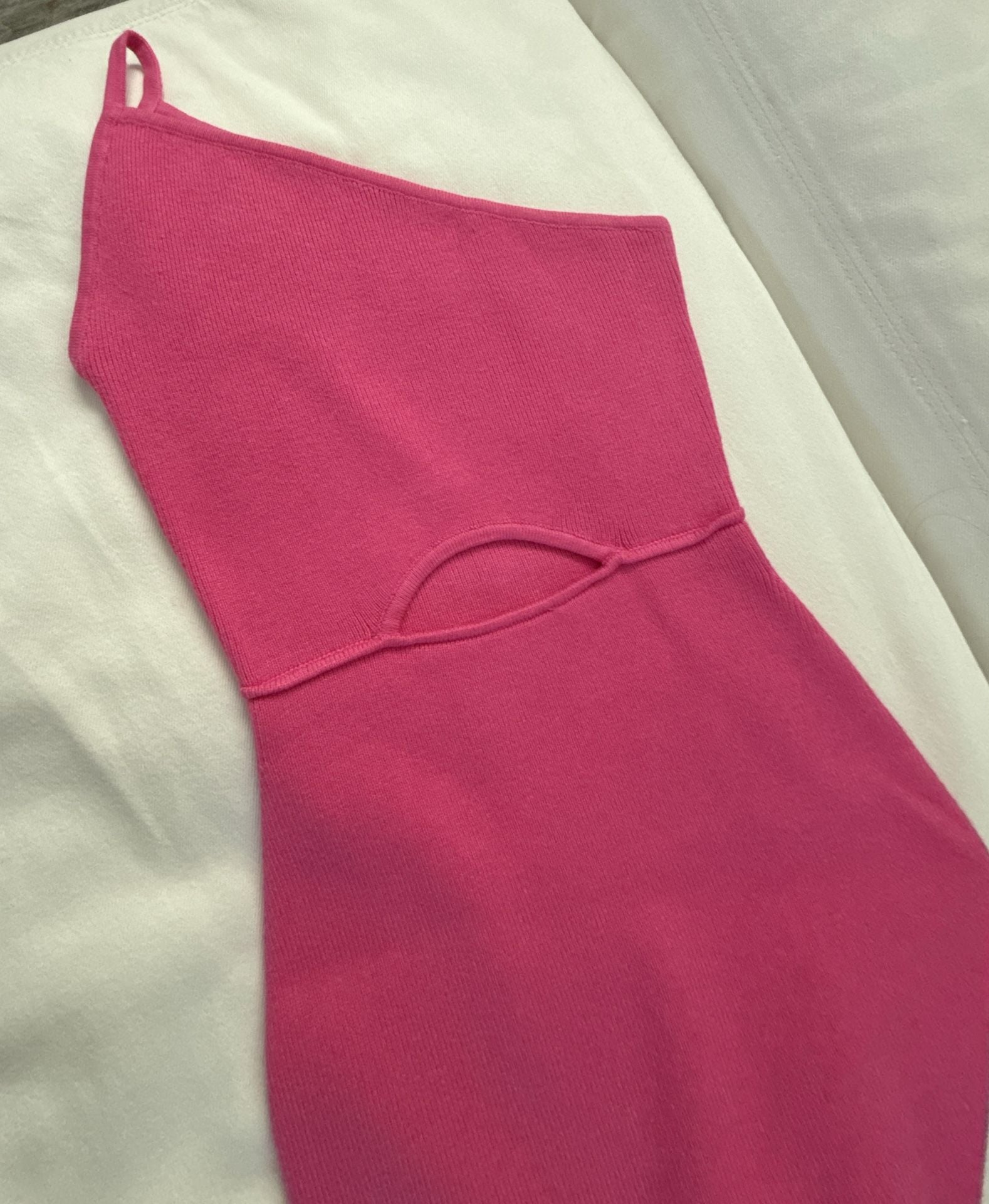 Petal and Pup Women's Stassie Sweater Dress Fuscia Pink S 5