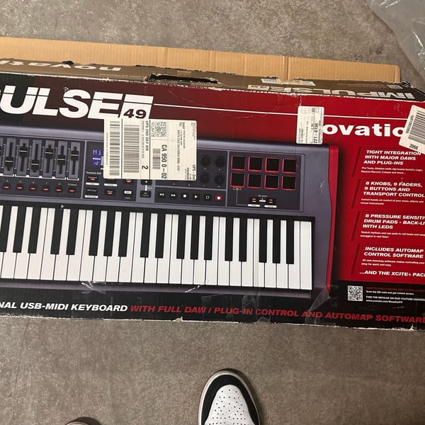 Novation Impulse 49 USB-MIDI Keyboard Controller