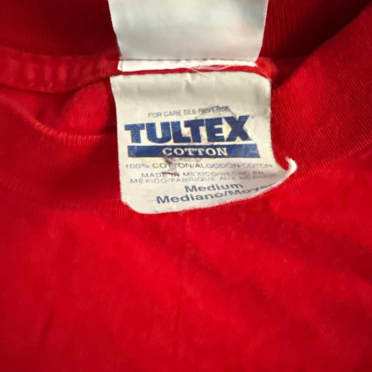 Vintage Blitzz International Disney Tigger Embroidered Red T-Shirt Size Medium 4